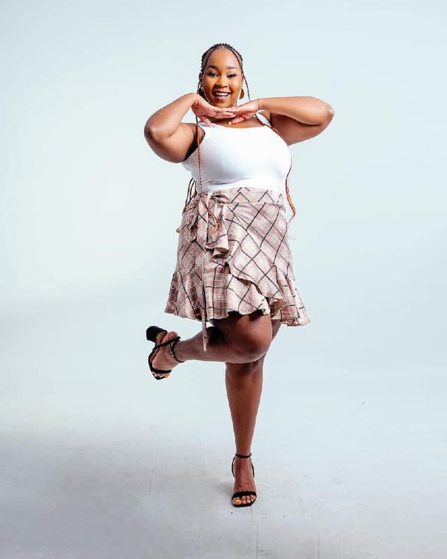 Glen Plaid Wrap Skirt